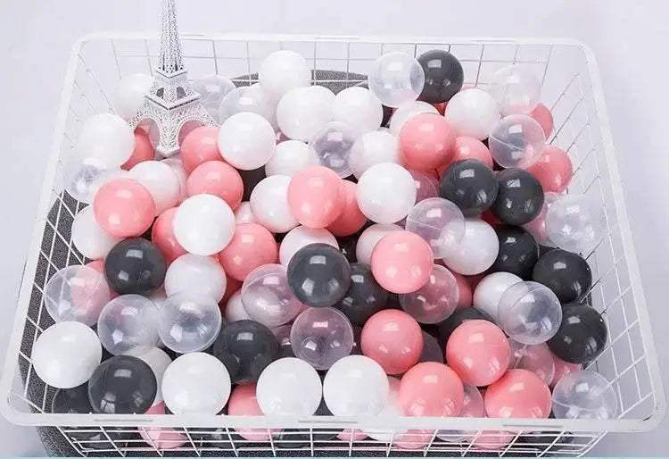 100Pcs Eco-Friendly Colorful Ball Soft Plastic Ocean Ball Gifts - ToylandEU
