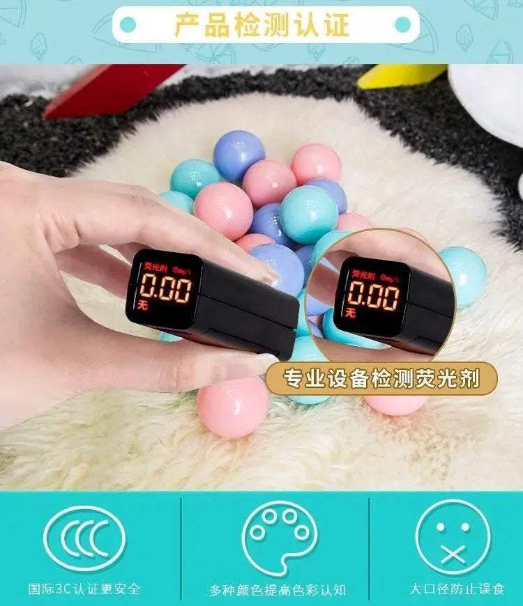 100Pcs Eco-Friendly Colorful Ball Soft Plastic Ocean Ball Gifts - ToylandEU