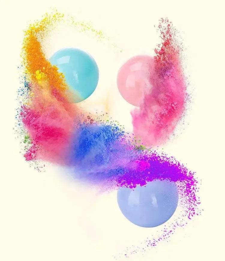 100Pcs Eco-Friendly Colorful Ball Soft Plastic Ocean Ball Gifts - ToylandEU
