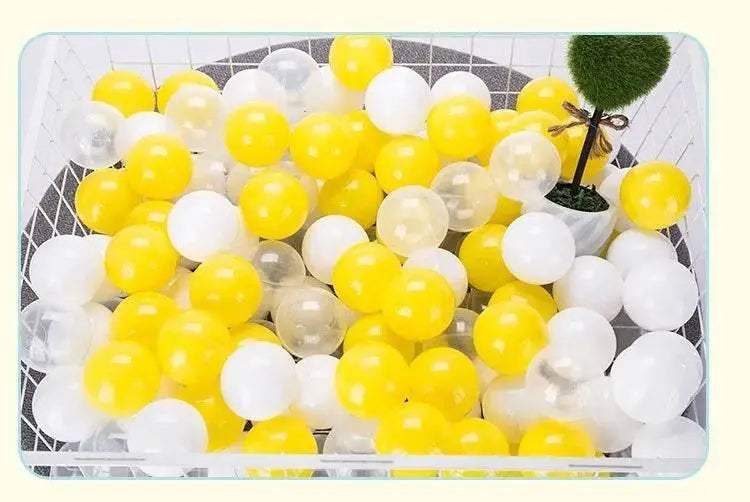 100Pcs Eco-Friendly Colorful Ball Soft Plastic Ocean Ball Gifts - ToylandEU