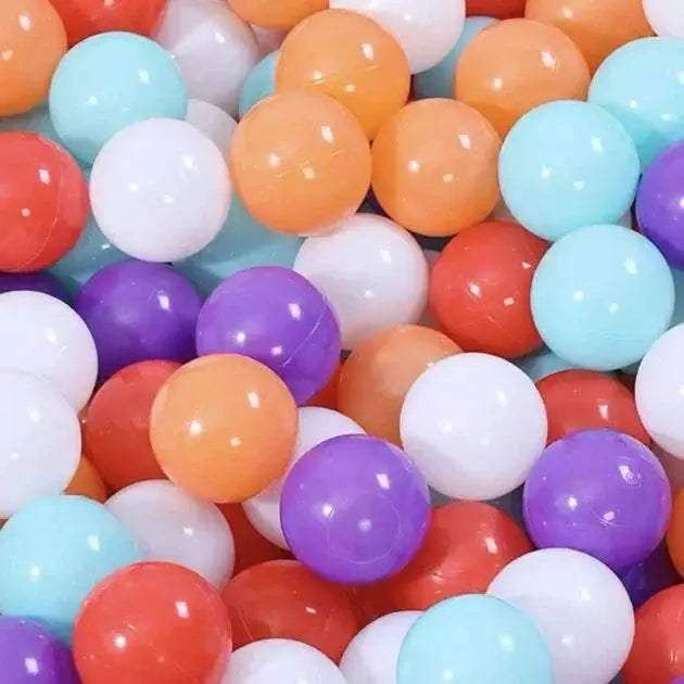 100Pcs Eco-Friendly Colorful Ball Soft Plastic Ocean Ball Gifts - ToylandEU