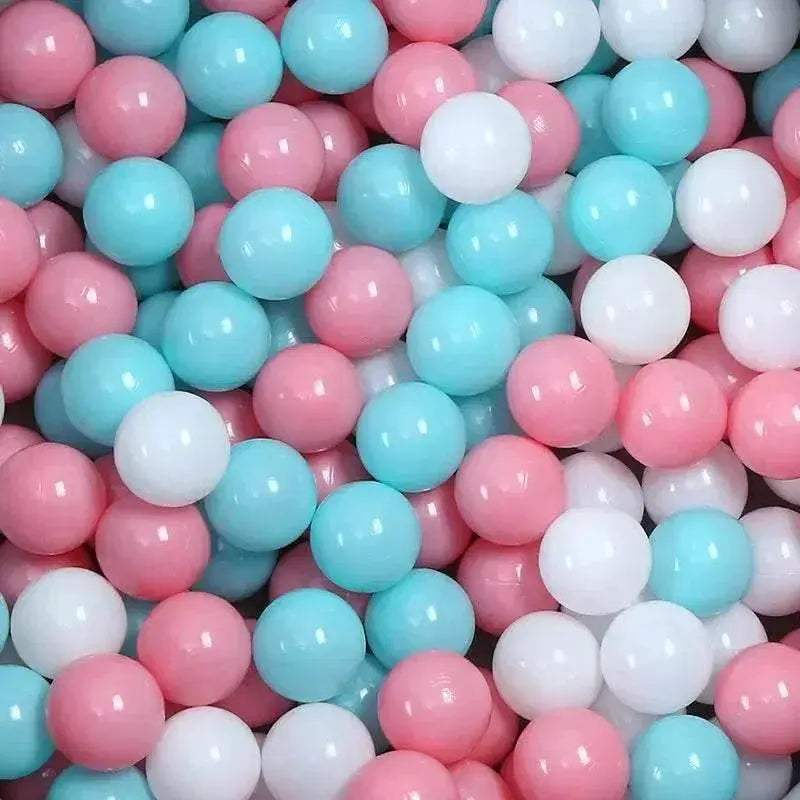 100Pcs Eco-Friendly Colorful Ball Soft Plastic Ocean Ball Gifts - ToylandEU