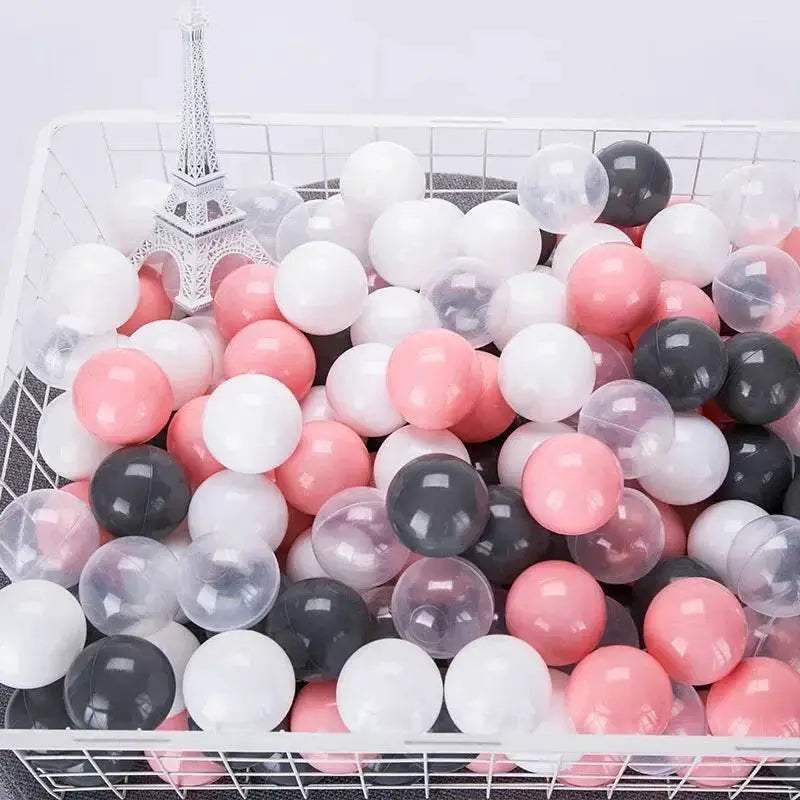 100Pcs Eco-Friendly Colorful Ball Soft Plastic Ocean Ball Gifts - ToylandEU