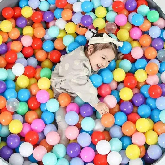  100Pcs Eco-Friendly Colorful Soft Plastic Ocean Balls -  ToylandEU™