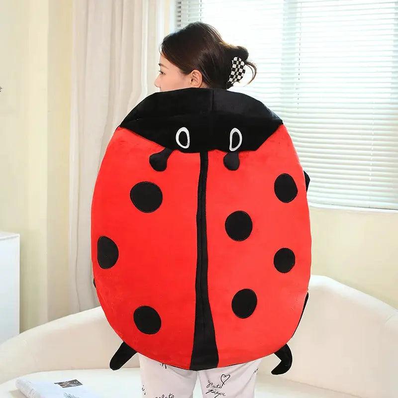  100cm Wearable Ladybug Plush Toy Pillow Cosplay Gifts -  ToylandEU™