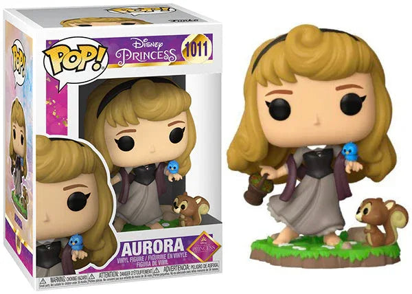 Aurora Funko Pop Sleeping Beauty Near Mint with PopShield Protector