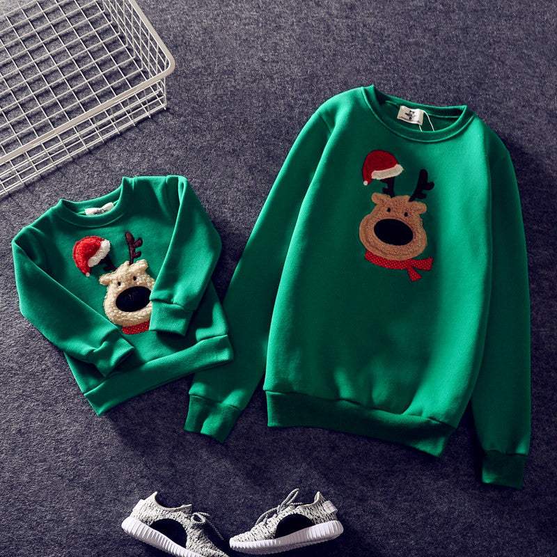Kids' Christmas Cotton Clothes Set | Cartoon Animation | Unisex
