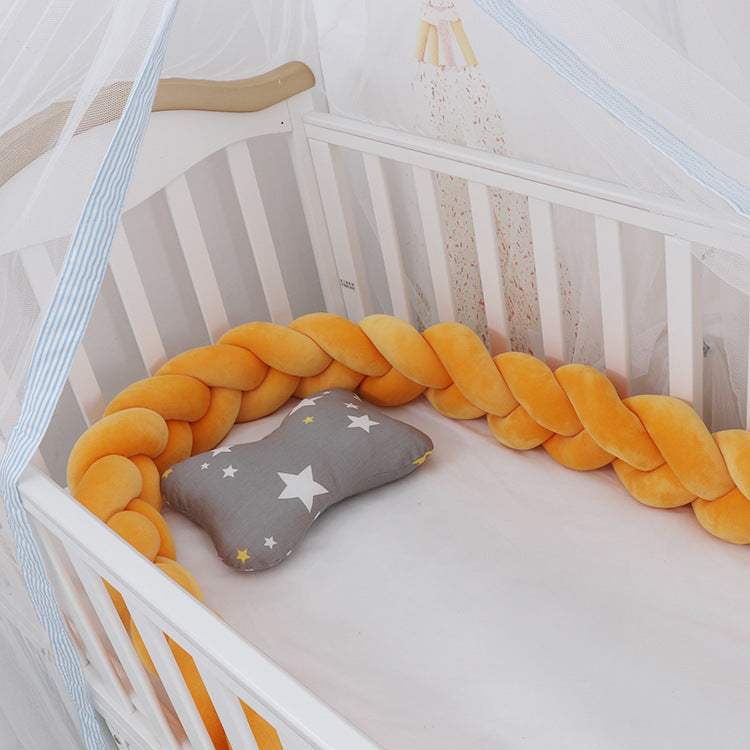 Braided Knot Crib Bumper | Anti-Collision