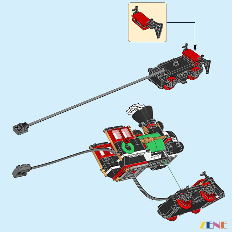 Motor Upgrade Kit for Winter Holiday Train #10254 Power Functions