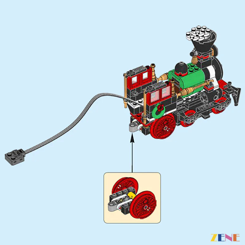 Motor Upgrade Kit for Winter Holiday Train #10254 Power Functions