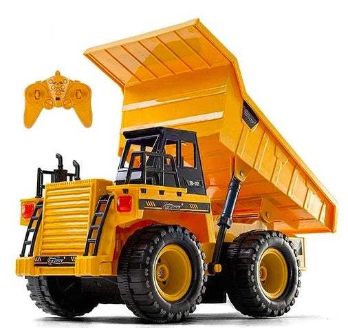 Remote Control Excavator | 2.4G Wireless | Alloy Body | Kids Engineering Toy