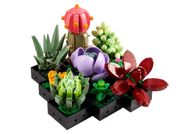 LEGO® Icons Succulents Building Set | 771 Pieces | Ages 18+