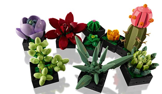 LEGO® Icons Succulents Building Set | 771 Pieces | Ages 18+