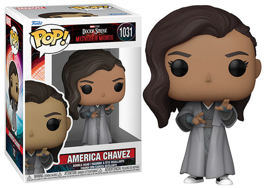 Near Mint Funko Pop America Chavez Multiverse Of Madness Figure