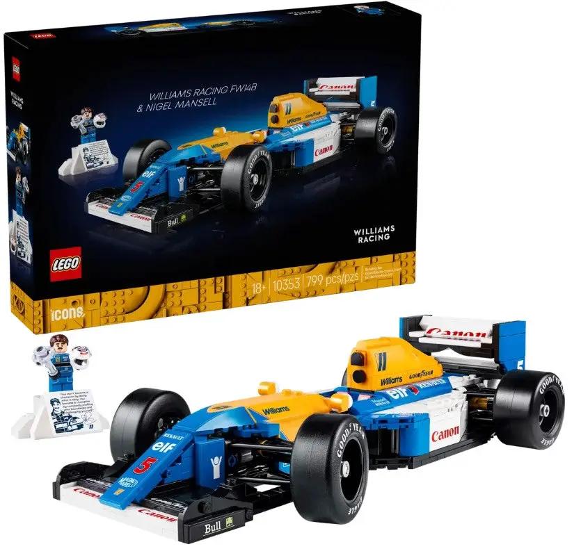 LEGO® Icons Williams Racing FW14B & Nigel Mansell – 10353 - LEGOLAND® New York Resort Online Shop