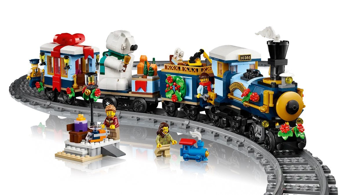 LEGO® Icons Holiday Express Train | 956 Pieces | Ages 18+