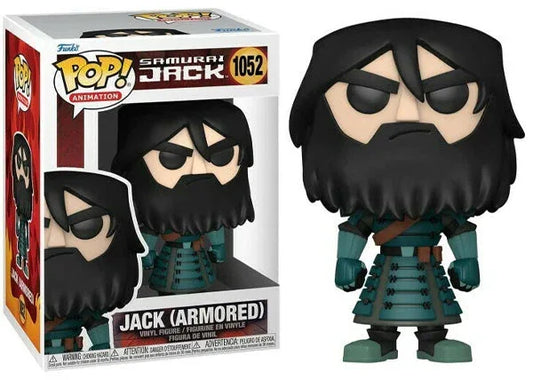 Funko Pop Samurai Jack Armored 4-Inch Figure With PopShield - ToylandEU