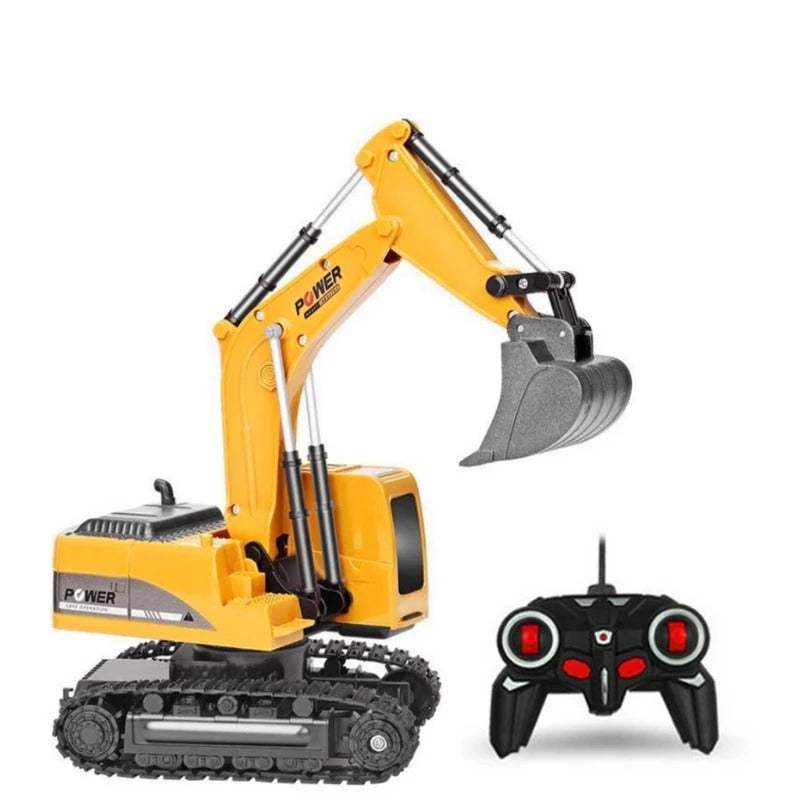 Alloy Remote Control Excavator | Lights And Sound