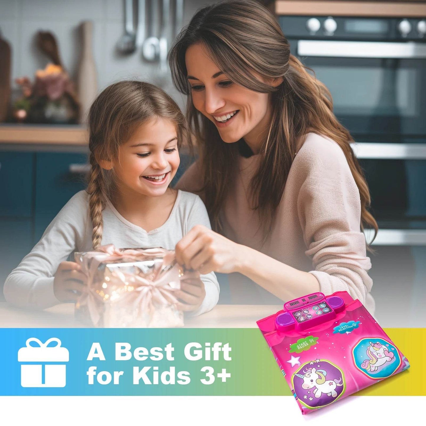 106x80CM Kids Electronic Dance Mat Double Players Mode with 9 Levels Educational Music Blanket for Children - ToylandEU