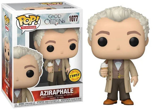 Aziraphale Ice Cream Chase Funko Pop Collectible Figure Limited Edition