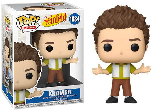 Kramer Seinfeld Funko Pop Figure With PopShield Protector
