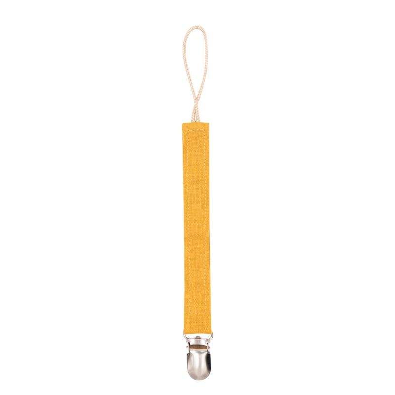 Cotton Linen Pacifier Clip | Anti-Drop