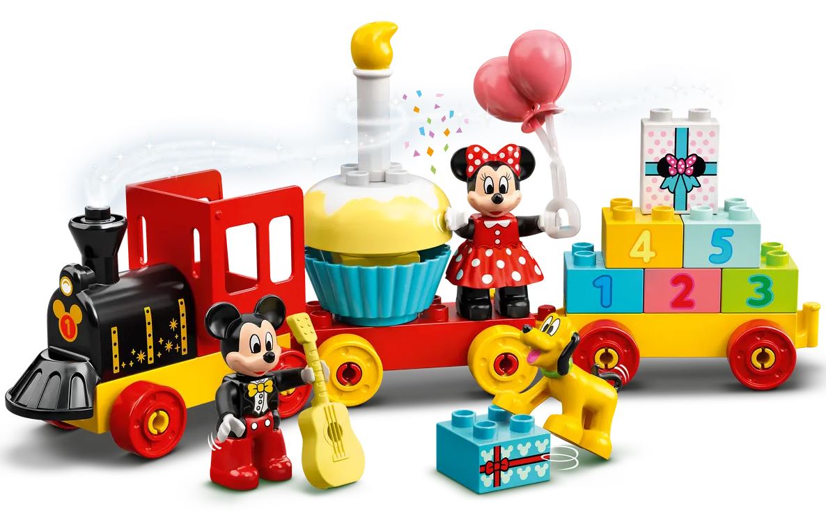 LEGO® DUPLO® Mickey And Minnie Birthday Train | 22 Pieces | Ages 2+