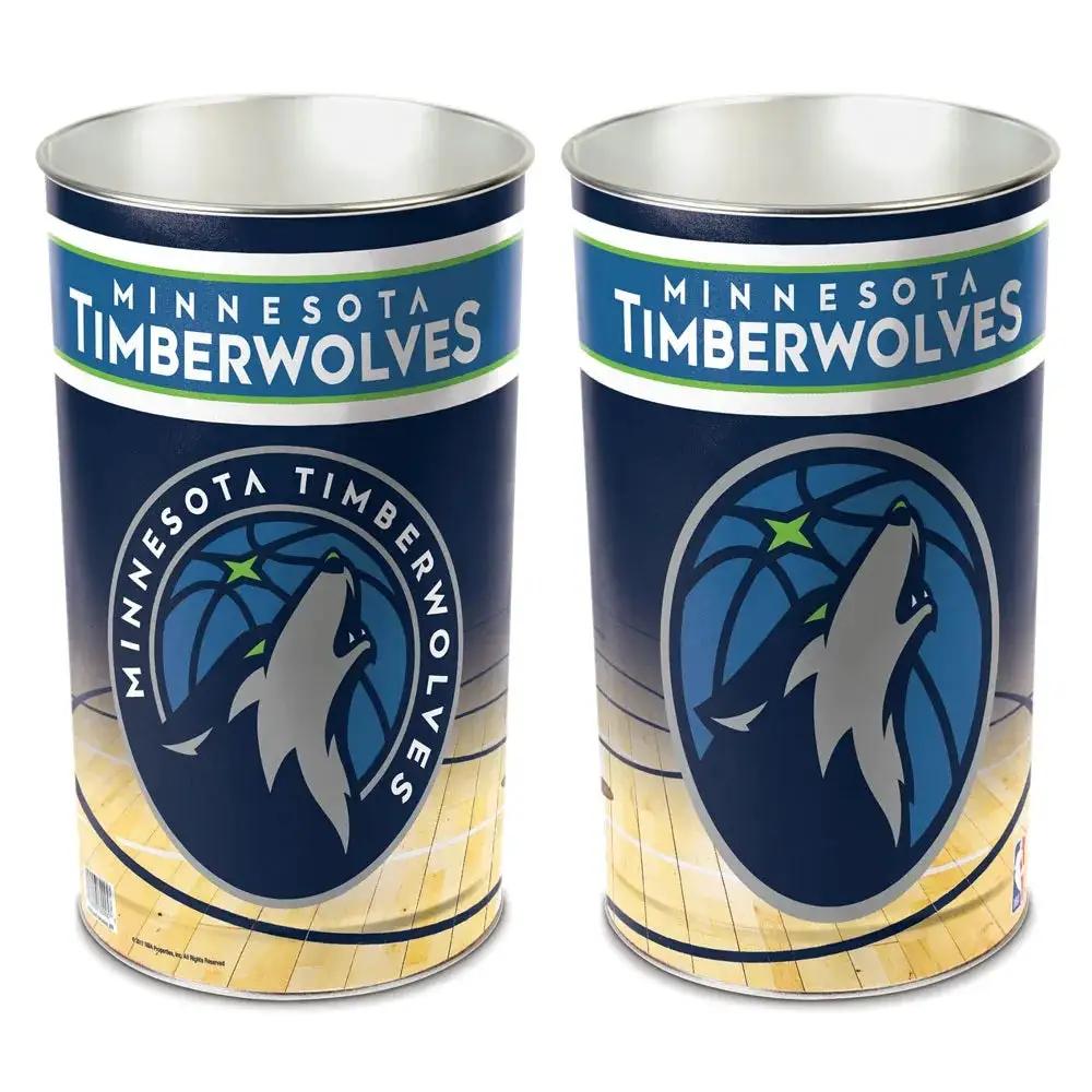 Minnesota Timberwolves Wastebasket 15 Inch - Periodic Restock