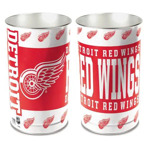 Detroit Red Wings Wastebasket 15 Inch - Periodic Restock