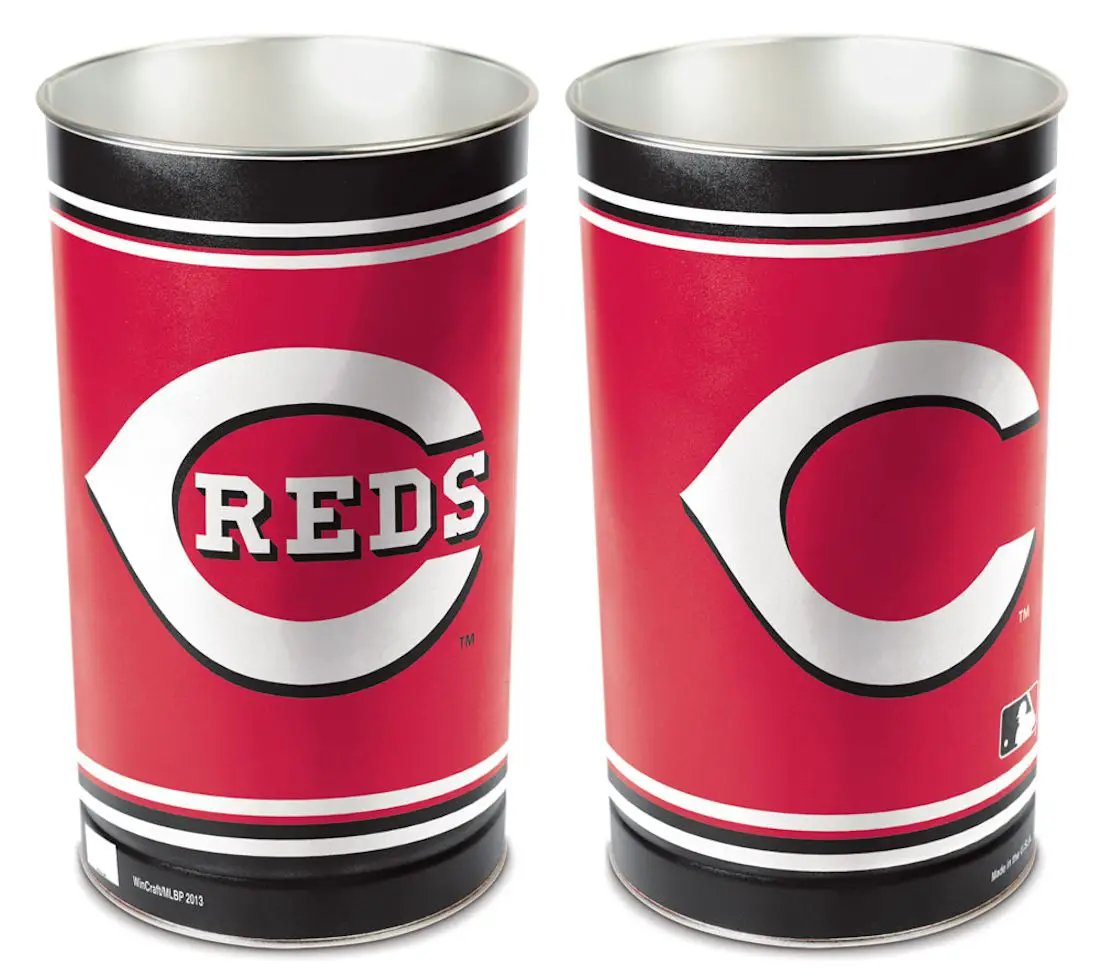 Cincinnati Reds Wastebasket 15 Inch - Periodic Restock