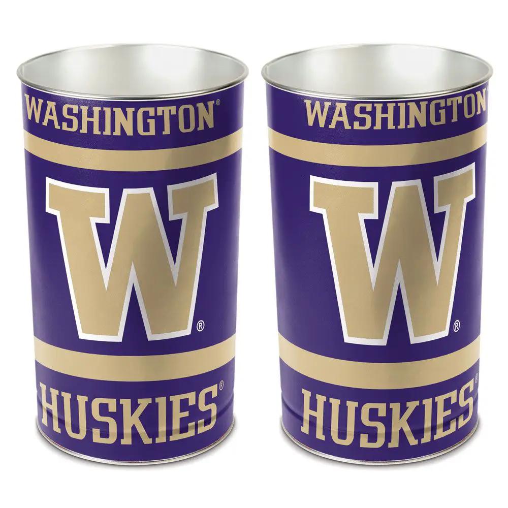 Washington Huskies Wastebasket 15 Inch - Periodic Restock
