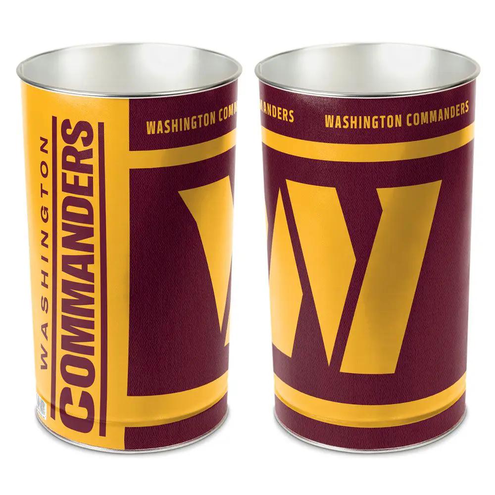 Washington Commanders  Wastebasket 15 Inch - Periodic Restock