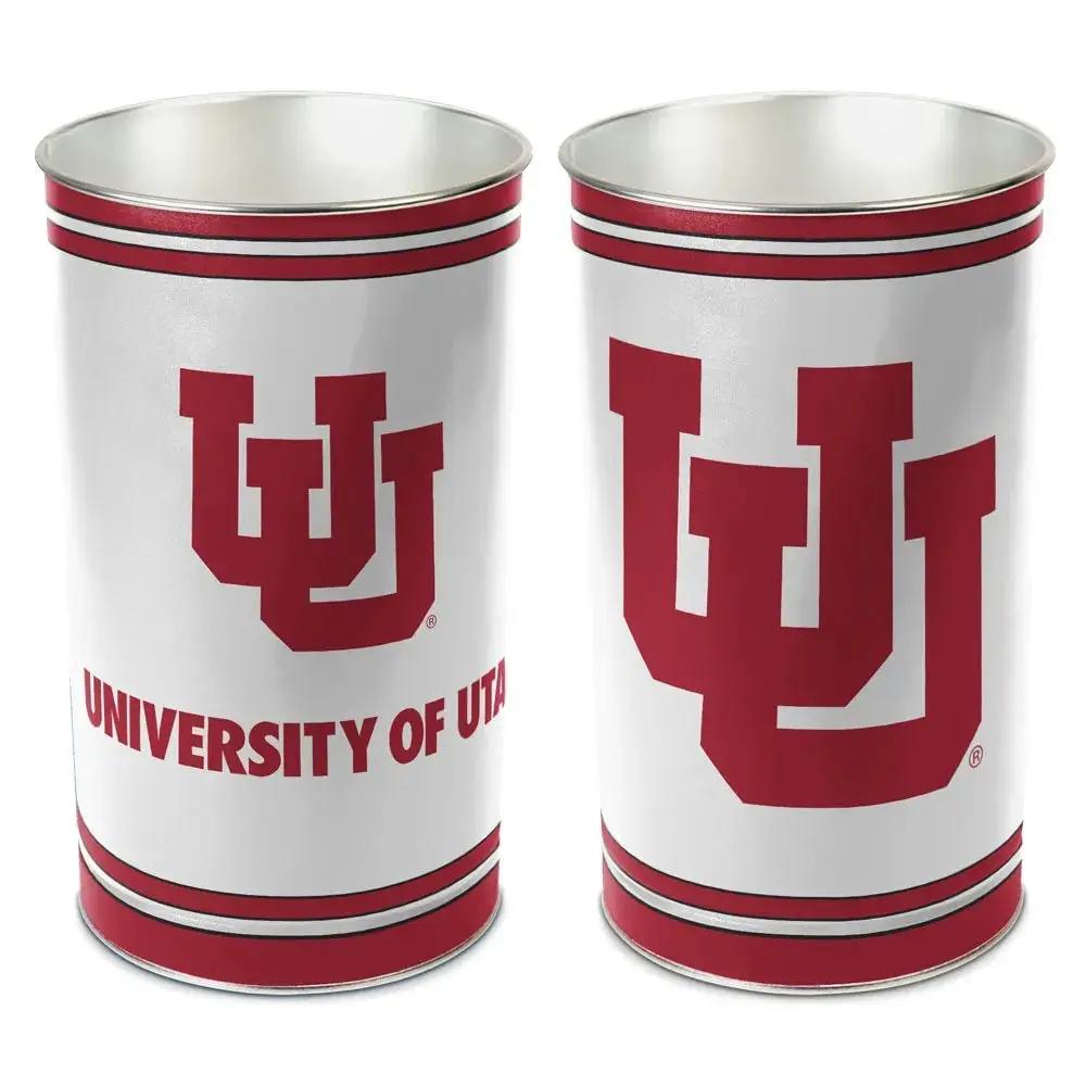 Utah Utes Wastebasket 15 Inch - Periodic Restock