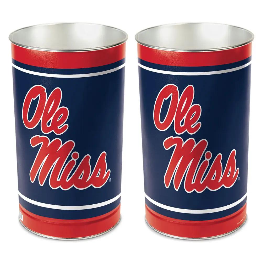 Mississippi Rebels Wastebasket 15 Inch - Periodic Restock
