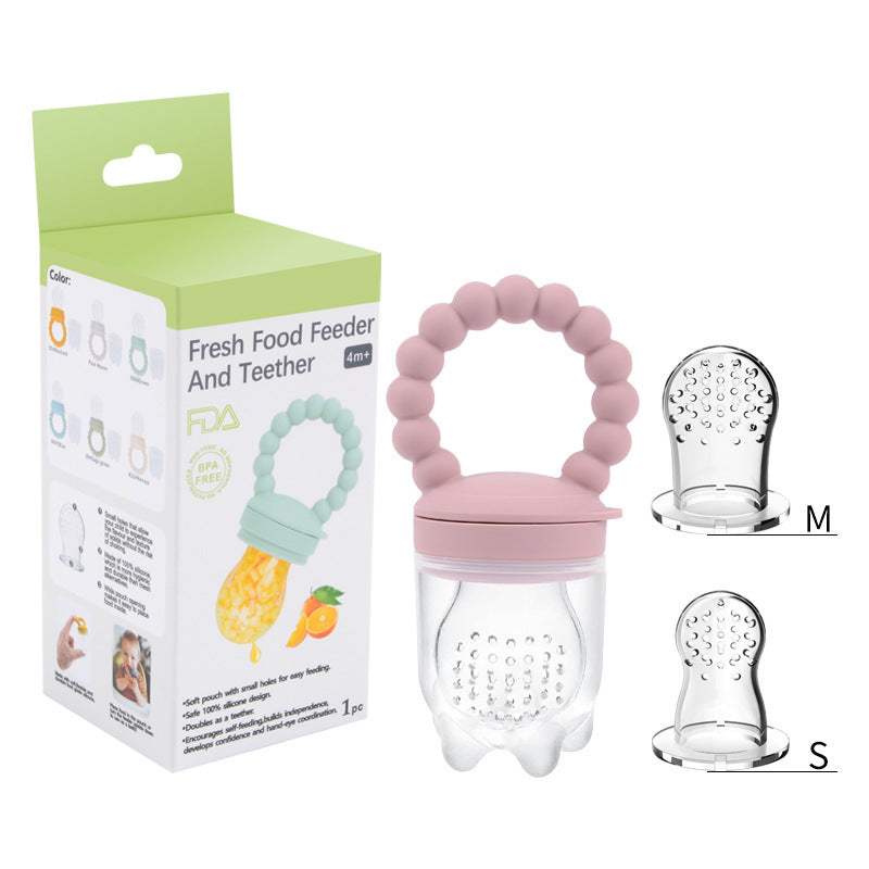 Baby Fruit And Vegetable Pacifier Feeder | Food Grade Silica Gel | Feeding Essentials