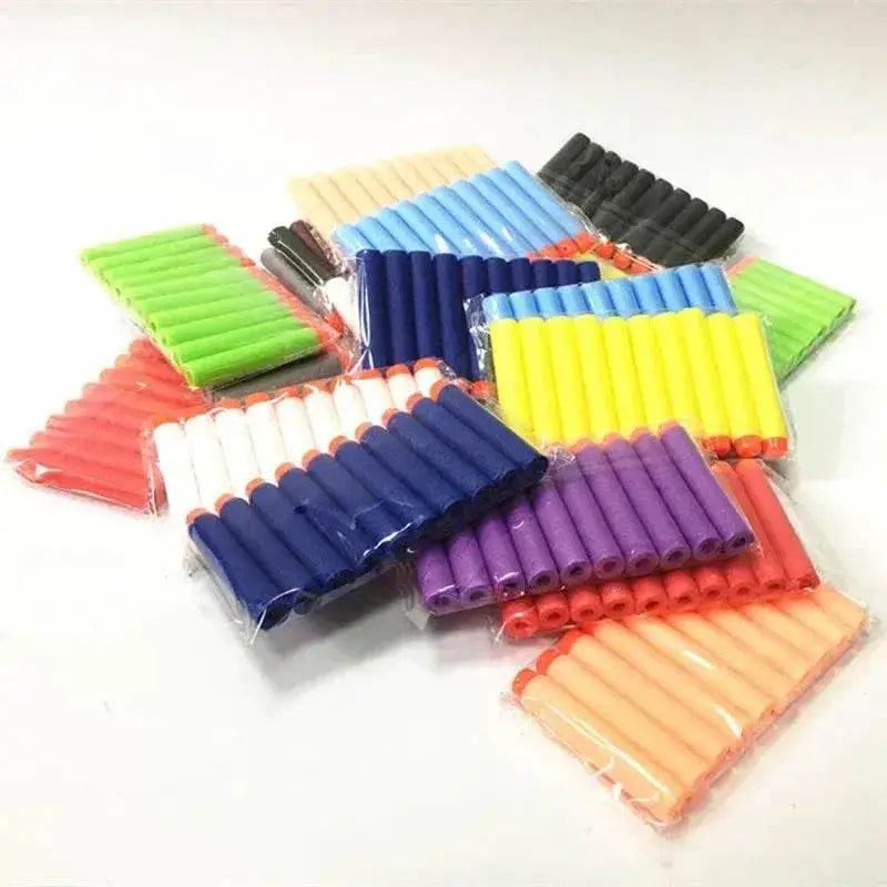  10PCS Solid Round Head Bullets 7.2cm for Nerf Blasters -  ToylandEU™