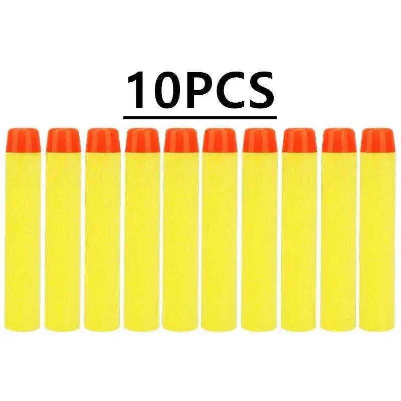  10PCS Solid Round Head Bullets 7.2cm for Nerf Blasters -  ToylandEU™