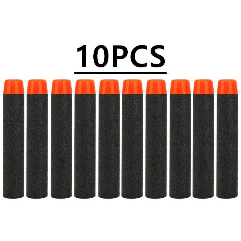 10PCS Solid Round Head Bullets 7.2cm for Nerf Blasters - ToylandEU