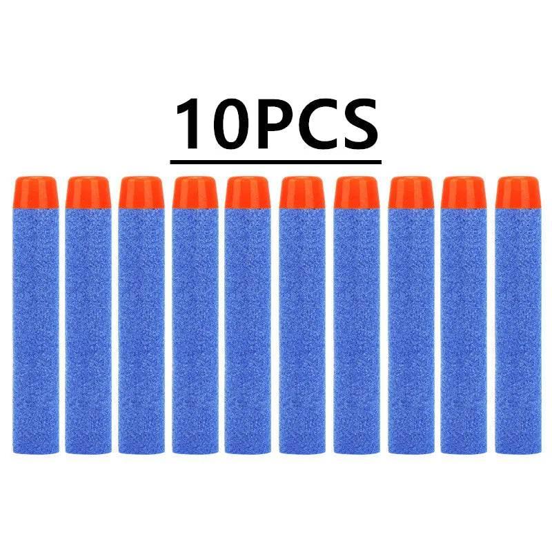 10PCS Solid Round Head Bullets 7.2cm for Nerf Blasters - ToylandEU