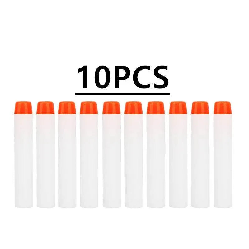 10PCS Solid Round Head Bullets 7.2cm for Nerf Blasters - ToylandEU