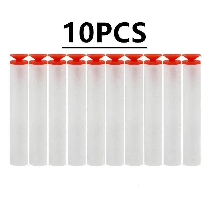 10PCS Solid Round Head Bullets 7.2cm for Nerf Blasters - ToylandEU