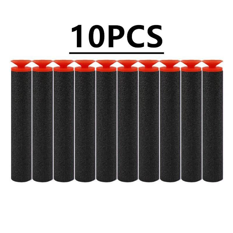 10PCS Solid Round Head Bullets 7.2cm for Nerf Blasters - ToylandEU