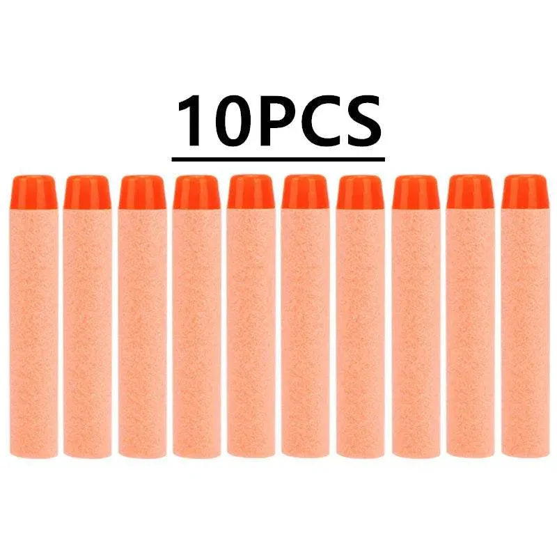 10PCS Solid Round Head Bullets 7.2cm for Nerf Blasters - ToylandEU