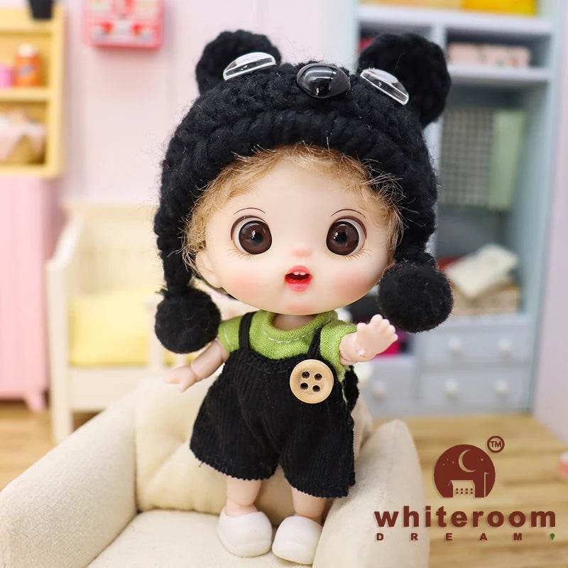 10cm BJD Mini Dolls For Girls Cute Bag Key Pendant Toys - ToylandEU