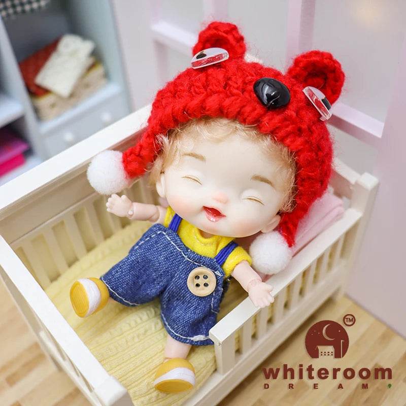 10cm BJD Mini Dolls For Girls Cute Bag Key Pendant Toys - ToylandEU