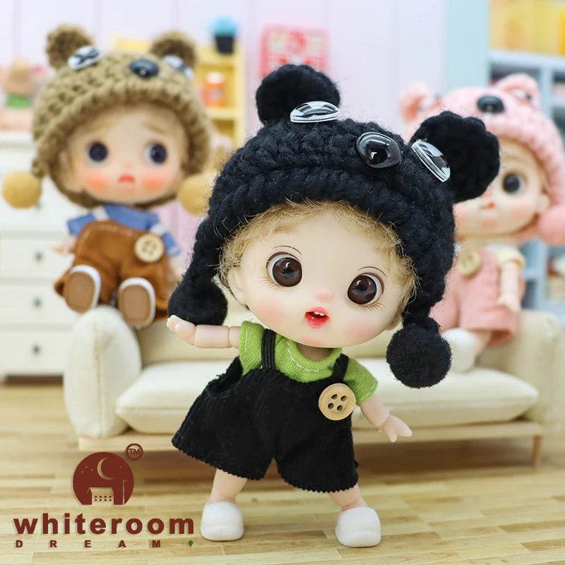 10cm BJD Mini Dolls For Girls Cute Bag Key Pendant Toys - ToylandEU