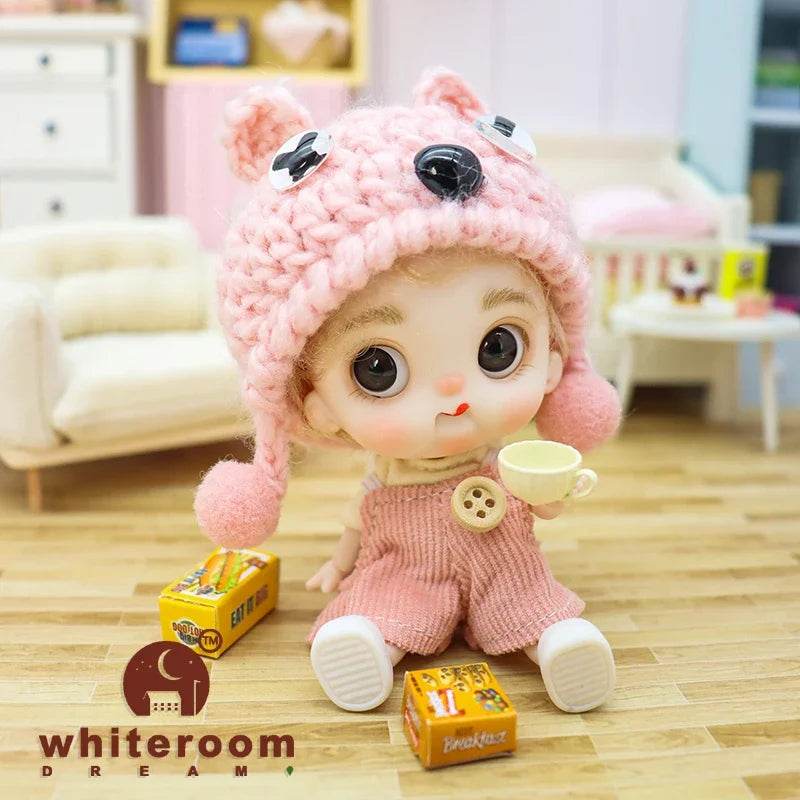 10cm BJD Mini Dolls For Girls Cute Bag Key Pendant Toys - ToylandEU