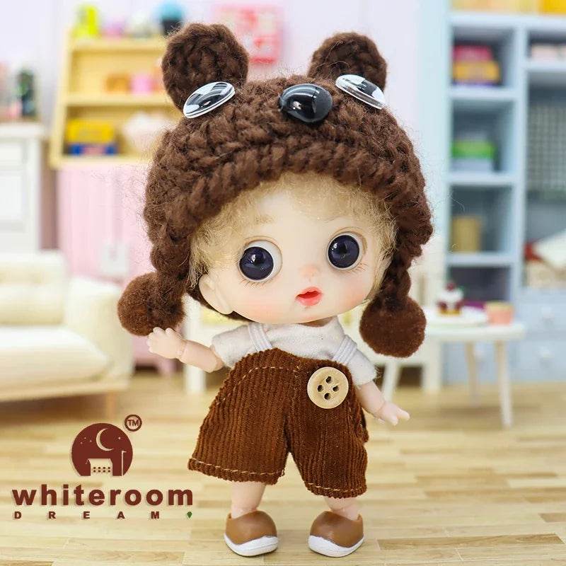 10cm BJD Mini Dolls For Girls Cute Bag Key Pendant Toys - ToylandEU