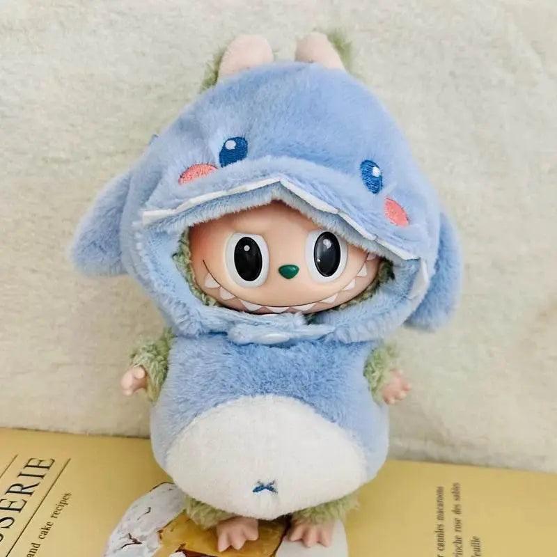  10cm Cute Mini Plush Doll Clothes Bee Shark Suit Gift -  ToylandEU™