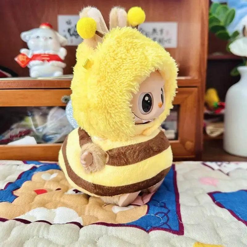  10cm Cute Mini Plush Doll Clothes Bee Shark Suit Gift -  ToylandEU™